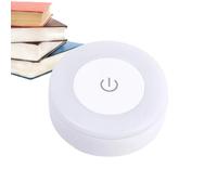 Tap Night Light - Rechargeable 400mAh LED Nursery Lamp, Dimmable Touch Control Nightlight | Round Wall Mounted Night Light for Kids’ Rooms, Soft Glow Bedside Lamp for Breastfeeding, Bedroom, Hallway
