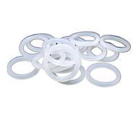 Tap O Rings 10pcs/CS 1mm 1.5mm 2mm 2.4mm White Silicone O-ring VMQ Sealing Rubber Gasket OD3-85mm Heat Resistant Food Grade Rubber washers(OD 47mm,CS 2.4mm)