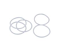 Tap O Rings 10pcs O Ring Seal Gasket Thickness CS 4mm OD 15~75mm Silicone Rubber Insulated Waterproof Washer Round Shape White Nontoxi Rubber washers(OD 33MM_4MM)
