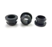 Tap O Rings Black 4.5mm-50.6mm Silicone Rubber Snap-on Grommet Hole Plugs End Caps Bung Wire Cable Protect Bush Rubber washers(10mm(Bore 7mm)-5pcs)