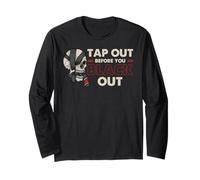 Tap Out Before Black Out BJJ MMA Jiu Jitsu Long Sleeve T-Shirt