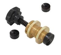 Tap Reseater Reseating Tool Kit 1/2" & 3/4" Multi-Size Compatibility Ideal for Thread Repair and Maintenance Tap Re-Set Tool