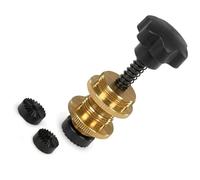 Tap Reseater Tool Universal Universal Tap Reseating Kit 1/2" & 3/4" Multi-Size Compatibility for Repairing Worn Seats & Fixing Dripping Leaking Taps Re-Set Tool