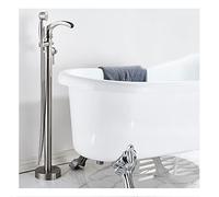 tap Shower， Hand Shower Waterfall Bathtub Faucet Bath Mixer Tap Brass Tub Fill Set,Black(Brushed Nickel)