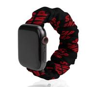 Tap Snap Or Nap Brazilian Jiu Jitsu Replacement Watchband Cute Printed Watch Strap Elastic Solo Loop Bands Compatible for Apple Watch 38mm/40mm