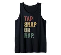 Tap Snap Or Nap Jiu Jitsu Funny Grappling Brazilian BJJ Tank Top