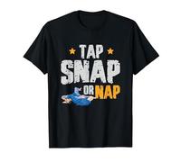 Tap snap or nap | Jiu Jitsu T-Shirt, Men, Black, 3X-Large