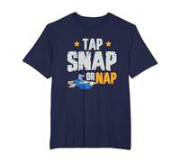 Tap snap or nap | Jiu Jitsu T-Shirt, Men's Big and Tall, Navy Blue, 3X Tall