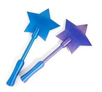 Tap Tap to Pay Wand,Magical Credit Card Holder for Contactless Payments,Instantly Turn Everyday Purchases into a Spell!3D Printed, Magic Gift for Fans, Men, Women,Teens (Blue purple stars)