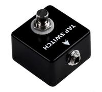 Tap Tempo Switch Pedal Full Metal Footswitch for Guitar Effects Delay Control 1/4 Jack Compact Design