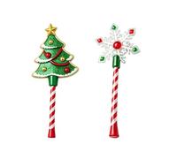 Tap To Pay Christmas Tree-Shaped Card Reader, 2 Pack Christmas Payment Wand | Fun Christmas Payment Accessories, Portable Shopping Checkout And Credit Card Wallet For Travel Home Storage Office Cafe