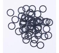 Tap washers for mixer taps50Pcs O-Rings, Nitrile Rubber Washers Seal Ring with 18mm OD, 14mm ID, 2mm Width, Black O Kit for Plumbing(113mmx120mmx3.5mm)
