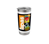 Tapas Appetizer Stainless Steel Insulated Tumbler