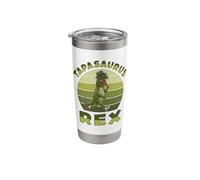 Tapasaurus Rex Dinosaur T-rex Tyrannosaurus rex Tap Dancing Stainless Steel Insulated Tumbler