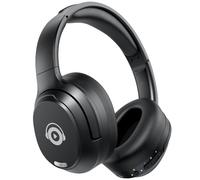 tapaxis Hybrid Active Noise Cancelling Headphones, Bluetooth Headphones Wireless Over Ear with Transparency Mode, Deep Bass, Comfort Fit Ear Cups, 40 Hrs Playtime for Travel Home Office (Black)