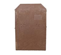 Tapco Plastic Slates/Roof Tiles/Roof Shingles - Chestnut Brown 712-25 Tile Pack