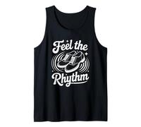 Tapdancing Dancer Rhythm Feel The Rhythm Passion Tank Top