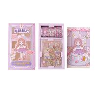 Tape and Hand Account Decoration Sticker Set, Decorative Masking Stickers for Art Scrapbooking Scrapbooking Hand Account Sticker Cute Masking