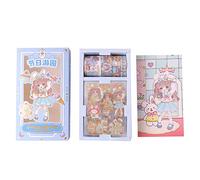 Tape and Hand Account Decoration Sticker Set, Decorative Masking Stickers for Art Scrapbooking Scrapbooking Hand Account Sticker Cute Masking