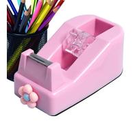 Tape Cutter with Dispenser, Space-Saving Design & Sturdy Tape Dispenser, Packaging Tape Dispenser, for Students, Teachers, Adults, Children, Scrapbooking, Shipping, School and Home