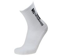 Tapedesign Mens Classic Grip Socks Cotton White One Size