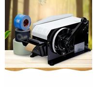 Tape Dispenser Cutting Machine, Kraft Paper Sealing Device with Water Brush, Adjustable Length and Width, 3 Levels of Water Control for Express Boxes
