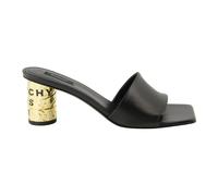 Tape Heeled Mules - female - Givenchy - Heeled Mules - Black - 7 UK - Shoes 7 UK