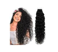 Tape In Extensions, Curly Wigs 14“-26” Synthetic Wigs Invisible Hairband Extensions Hair Extensions(16 inch)