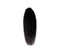 Tape in Hair Extensions Kinky Straight Tape In Human Hair Extensions Invisible Seamless Ins Extension 20pcs(26 inches)
