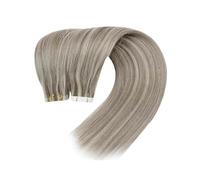 Tape In Hair Virgin Extensions 10PCS Real Human Natural Invisible Easy To Use(22 inches,P19A-60)
