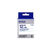 Epson LK-4WLN (12mm x 9m) Label Cartridge (Blue on White) for