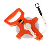Tape Measure - 20m/30m Hand Cranked Fiberglass Tape Measure - Resistant ABS Housing, PVC Coated Heavy Duty Core, Sturdy Handle, Easy Lock | Engineer, Outdoor, Sports Field, Construction, S