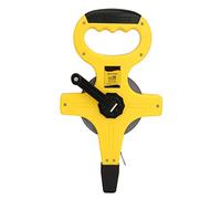 Tape Measure, 50m Rack Mounted Portable Tape Measure With Stainless Steel Material And Heat Treatment For Professional Measurement