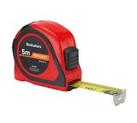 Hultafors Short Steel Tape Measure 351203 SL5M - 5 m, 19 mm, Metric Only - Black/Red