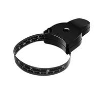 Tape Measure Body Retractable| Measuring Tape 60inch (150cm) Push-Button Retract and Lock Pin System| Portable Design Measurement Tape for arm,thigh,chest,waist, hips & more can be measured.(Black)