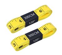 Tape Measure for Body - 2 Pack (120in 3M) Double Scale Sewing Measuring Tape for Tailors