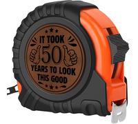 Tape Measure Gifts for Dad, 50th Birthday Gifts, Dad Gifts from Daughter Son,"IT TOOK 50 YEARS TO LOOK THIS GOOD" Tape Measure 25 ft（7.5m)