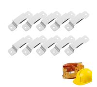 Tape Measure Holder Clips, 10pcs Metal Tape Measure Holder Clips Belt Bow Tool Bench Hanger for Universal Worker Accessory Belt Box Tool Bag Workbenches Handbags Garages