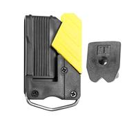 Tape Measure Holster - Heavy-Duty Locking Belt, Clip Tool Holder Hook Portable | Tool Organizer For Construction Workers, Electricians, Carpenters, Climbing, Outdoor Activity, Home Workshop Gear