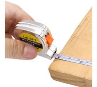 Tape Measure - PP Steel Ruler 3.9x1.4x3.6cm | Coated Measuring Tape | Compact Metric Scale 100cm 3ft For Accurate Measurement In Sewing Tailoring DIYs And Home Projects