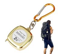 Tape Measure - Retractable Keychain with Clear Scale | Compact Metric Ruler, Waterproof Measuring Tool for Body, Sewing, Tailoring, Student School Project, Office, Gym, Home Improvement, Travel, Works