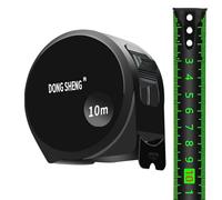 Tape Measure | Retractable Tape Measuring | Tape Measurement Double-Sided Scale Measure for Construction, Carpenter and Professionals for Decorator, Craftsman, School, Office, Clothing Store,