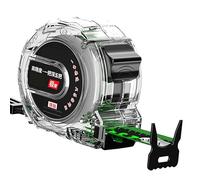 Tape Measure Retractable Thick Electroplated Stainless Steel, Probon Tape Measure Measuring With Fractions Woodworking Tool, Flexometro 5 Metros With Clear, Easy To Read Scales