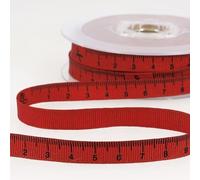 Tape Measure Ribbon Red - per metre