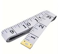 Tape Measure, Soft Fibre Glass, Double-Sided, 150cm/60 inches, Perfect for Body Measuring, Sewing, Tailoring, Crafts