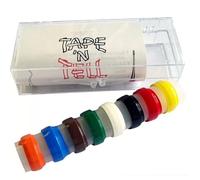 Tape ‘N’ Tell Identification Tape, Length 5.1m (White)