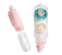 Tape Pen | Pack of 4 Adhesive Runner Versatile | 360 Degree Rotating Double Sided Tape Roller | For Crafts Journaling School Packaging Art Home Photography Project Work Photo Albums