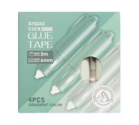 Tape Roller - 4 Pieces Scrapbooking Accessories | Adhesive Roller for DIY Crafts, Paper, Photos, Journaling, Art Projects, Scrapbook, Craft Material, Creative Work