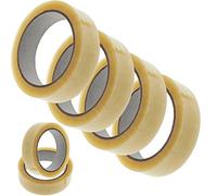 TAPE Rolls Of CLEAR STRONG Parcel Tape_Packing sellotape-Packaging 24mm x40m x 12 Rolls