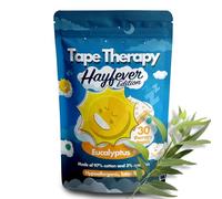 Tape Therapy Sleep Tape - Mouth Tape for Sleeping, Snoring Aid, Improved Nasal Breathing, Hypoallergenic Snoring Aid for Men and Women, Reduces Snoring (Eucalyptus+ HayF Edition)